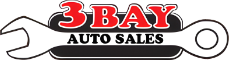3 bay auto sales logo